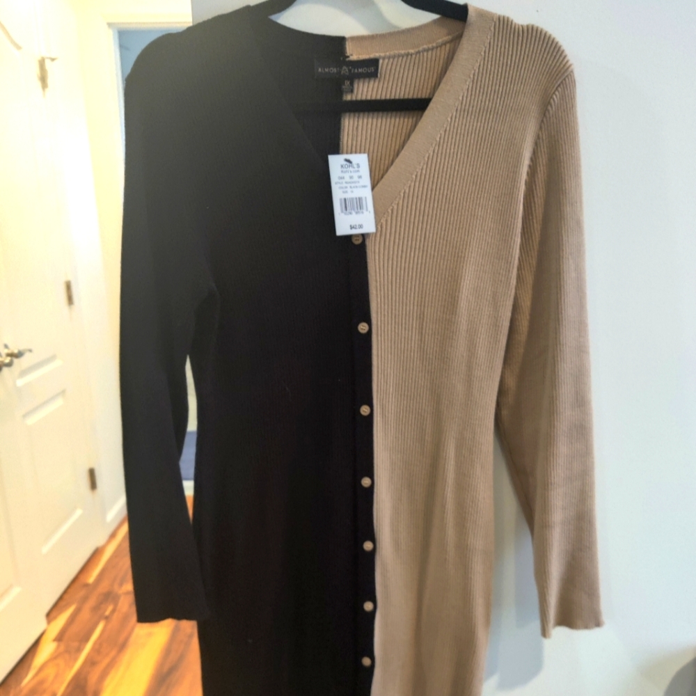 Sweater dress